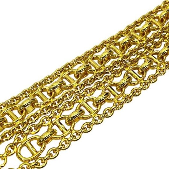 Christian Dior Chain Belt Accessories CD Logo GP main image 8